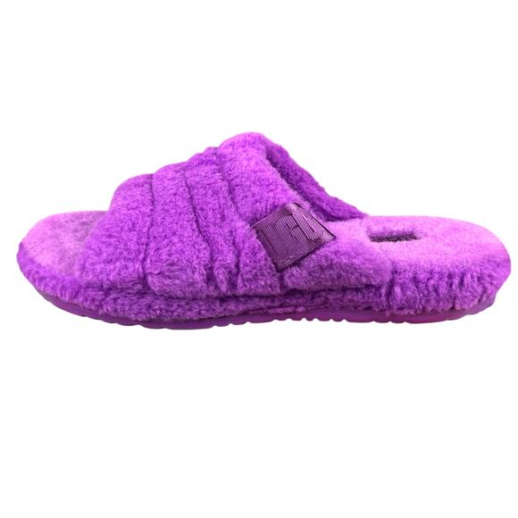 UGG Men’s Fluff You Purple Shearling Slipper Size US 11 - Picture 3 of 10